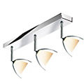 Silva Spot 85 PNT + E-Point Trio 150 C, Chrom glänzend klar Silva Spot 85 PNT + E-Point Trio 150 C, Chrom glänzend klar