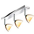 Silva Spot 85 PNT + E-Point Trio 150 C, Chrom glänzend rauch Silva Spot 85 PNT + E-Point Trio 150 C, Chrom glänzend rauch