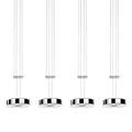 5750 - B10 Pendelleuchte 4-flammig Chrom 5750 - B10 Pendelleuchte 4-flammig Chrom