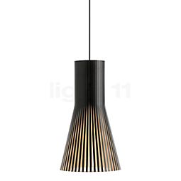  Secto Design Secto 4201 Pendelleuchte schwarz, laminiert/ Textilkabel schwarz