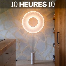 Buy Oluce Superluna Floor Lamp LED at light11.eu