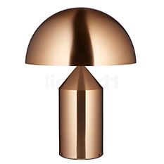Oluce Atollo Table Lamp metal gold with dimmer, ø50 cm Product picture