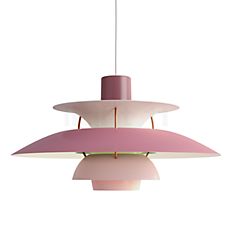 Louis Poulsen PH 5 Hanglamp roze Productafbeelding