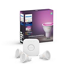 Philips Hue White and Color Ambiance Starterkit, GU10 Productafbeelding