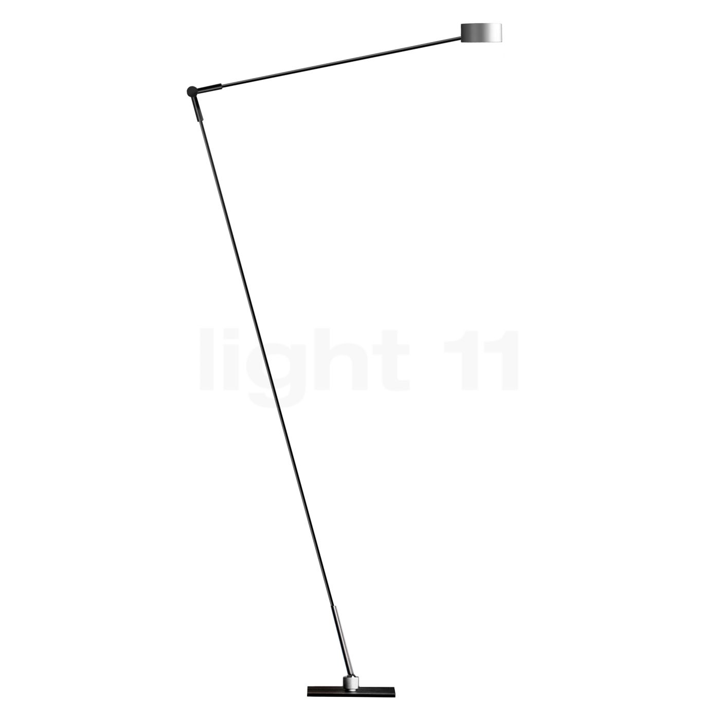 Absolut Lighting Absolut Steh-/Leseleuchte LED, chrom matt 457 h led