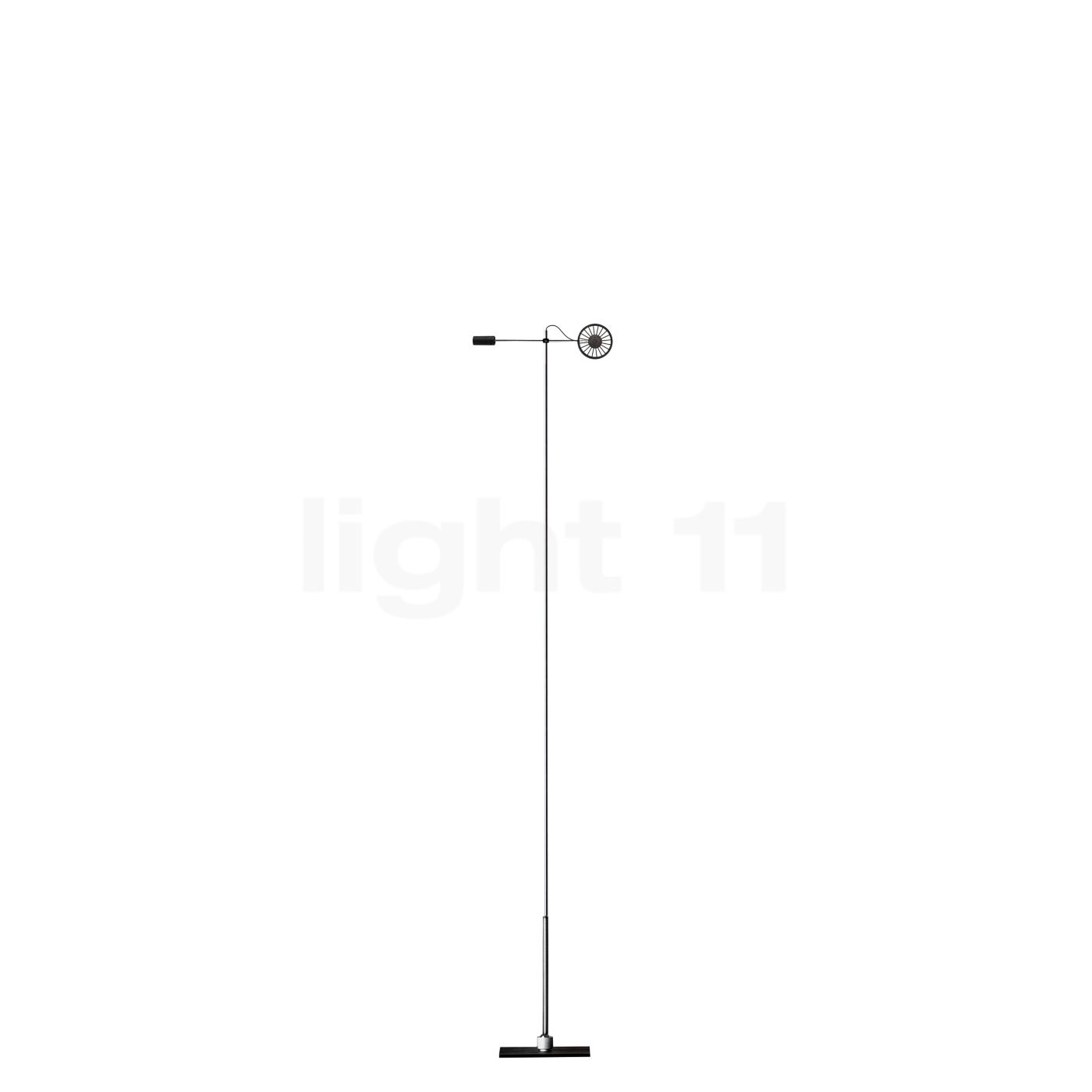 Absolut Lighting Absolut Stehleuchte LED, schwarz matt, 130 cm 457 b/sw led