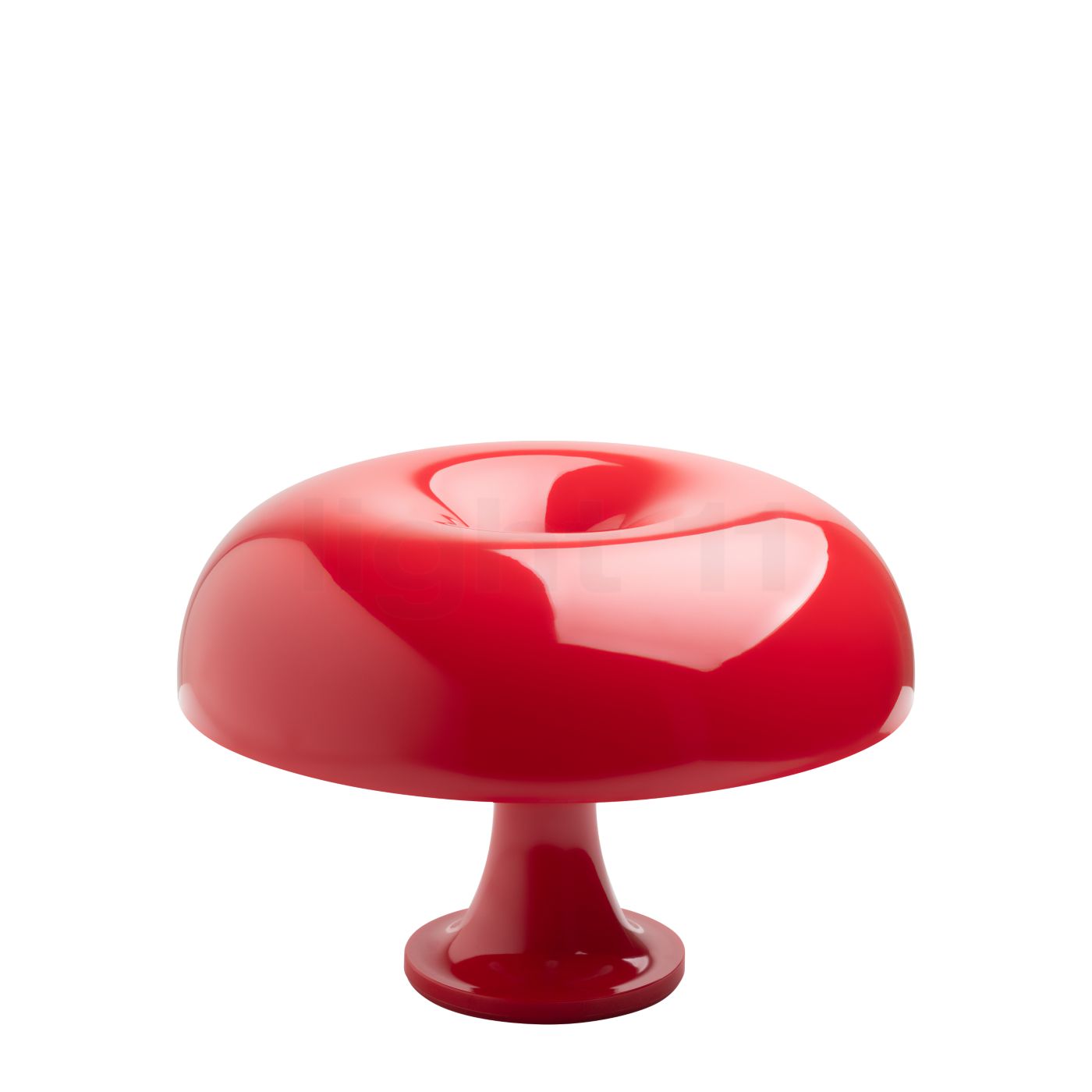 Artemide Nessino Tavolo, rot 0039080A