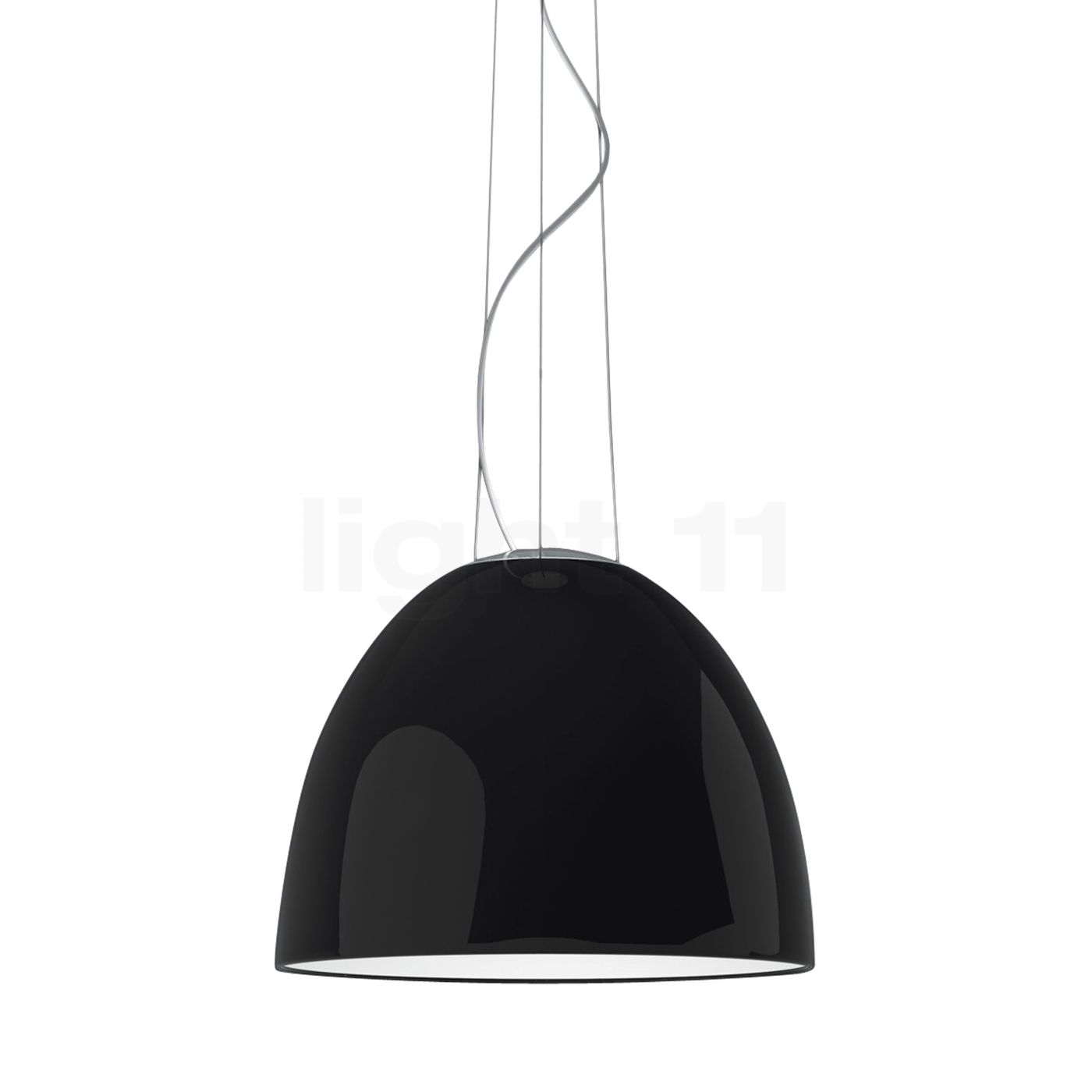 Artemide Nur Pendelleuchte, schwarz glänzend A242110