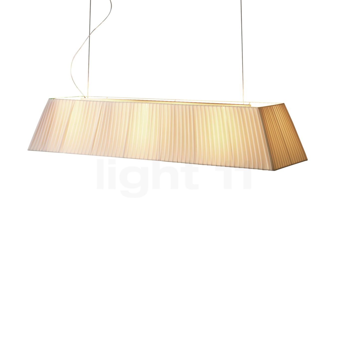 Bover Mei Pendelleuchte linear, creme - 100 cm 4319905/P497C