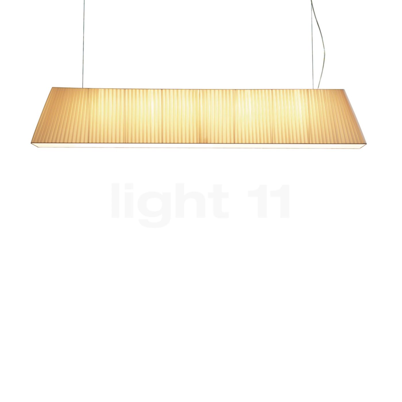 Bover Mei Pendelleuchte linear, creme - 120 cm 4519905/P510C