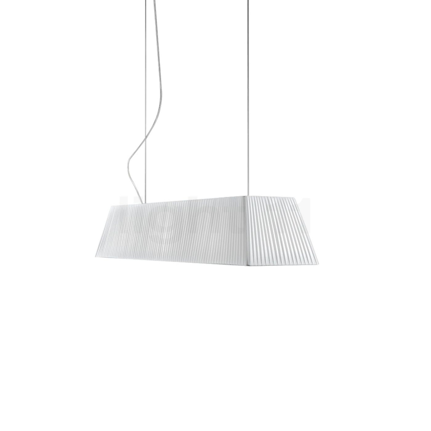 Bover Mei Pendelleuchte linear, weiß - 100 cm 4319905/P584C