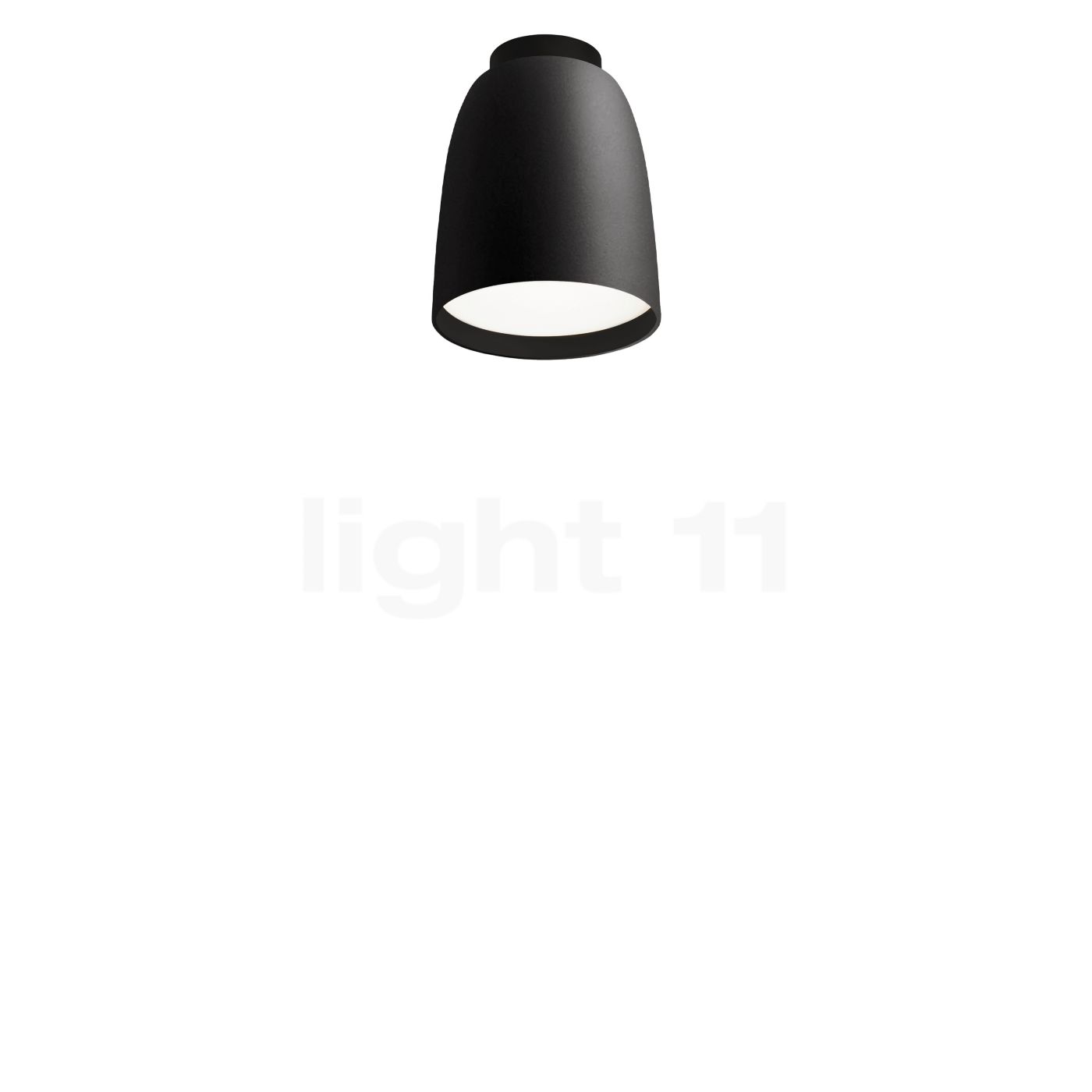 Bover Nut Deckenleuchte LED, schwarz 19601104016