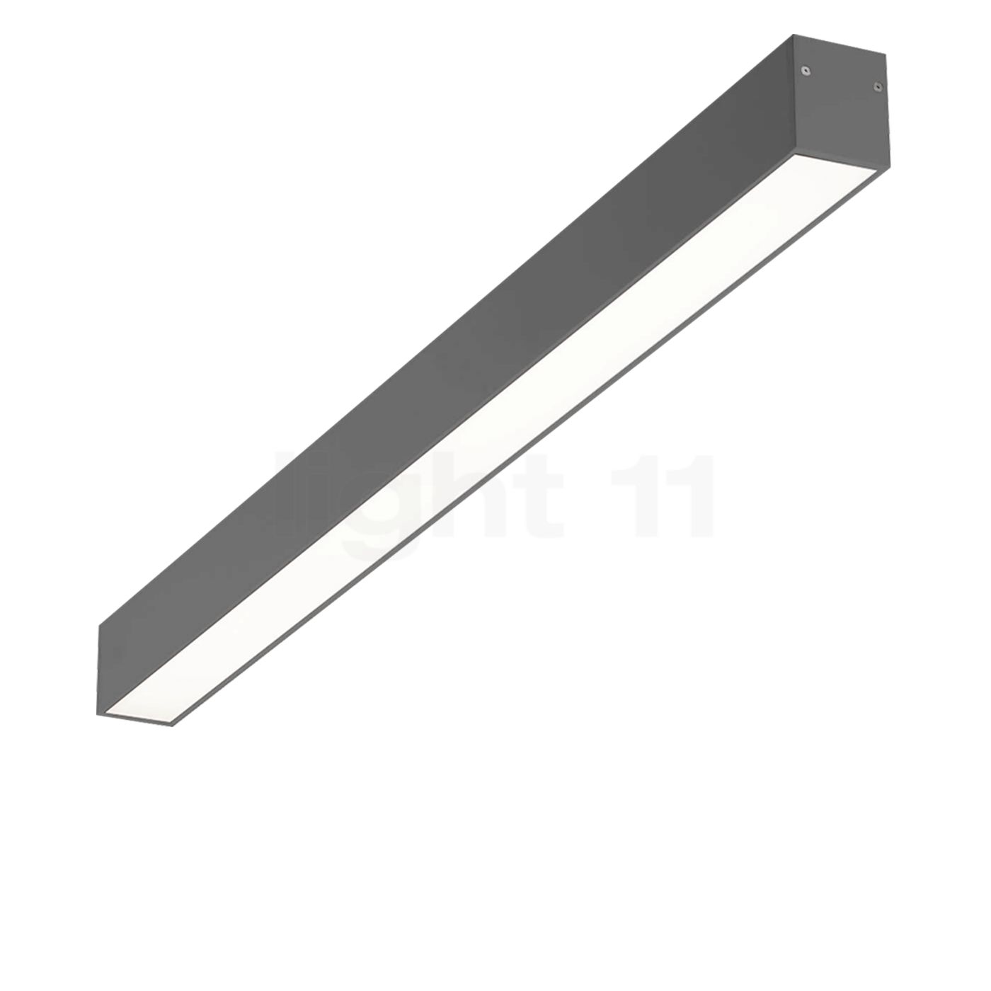 Delta Light B-Liner Deckenleuchte LED, aluminiumgrau, 114 cm 388 01 42 A