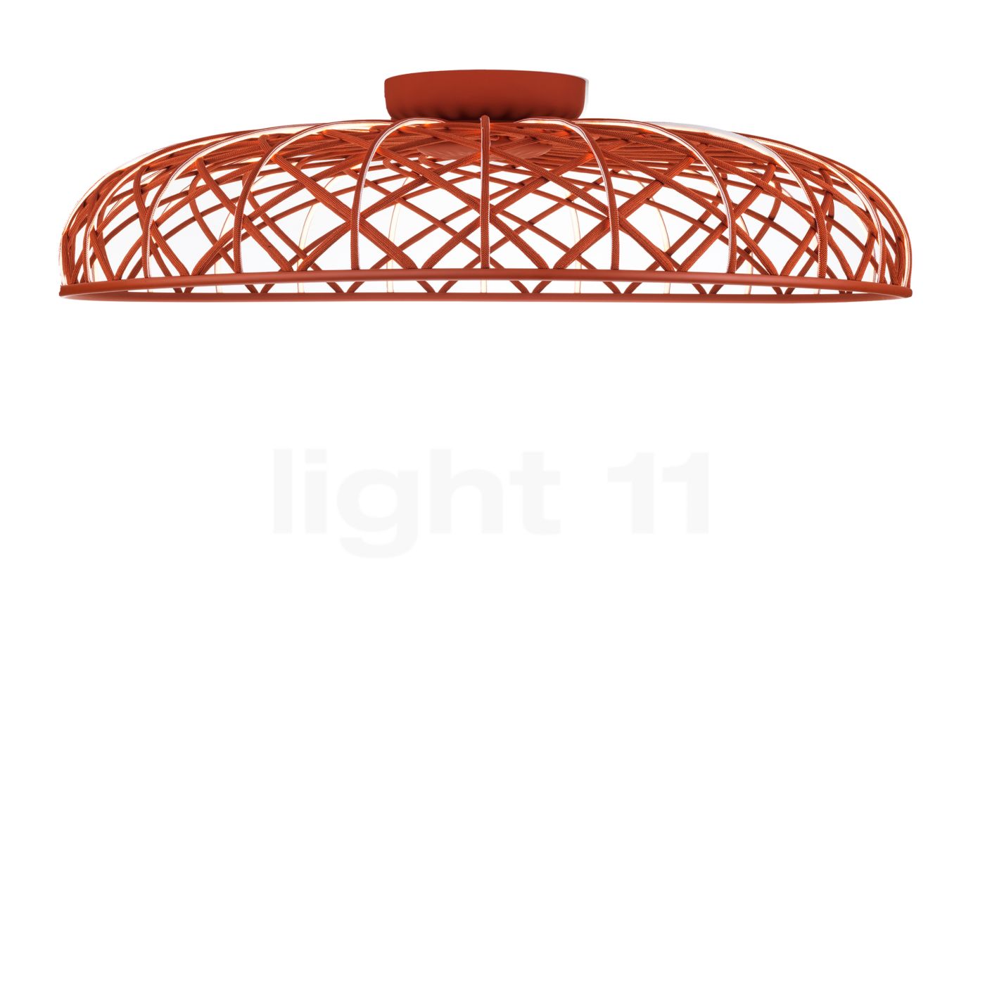 Flos Skynest C Deckenleuchte LED, ziegelrot F6393035