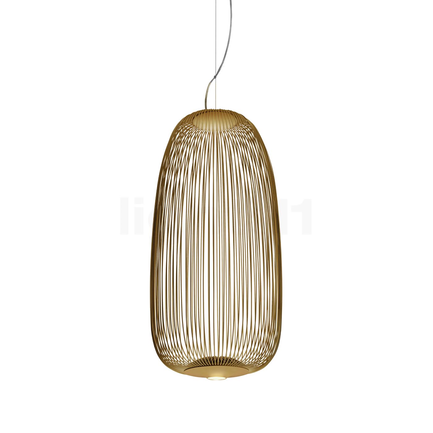 Foscarini Spokes 1 Pendelleuchte LED, gold - My Light FN2640071ML_71