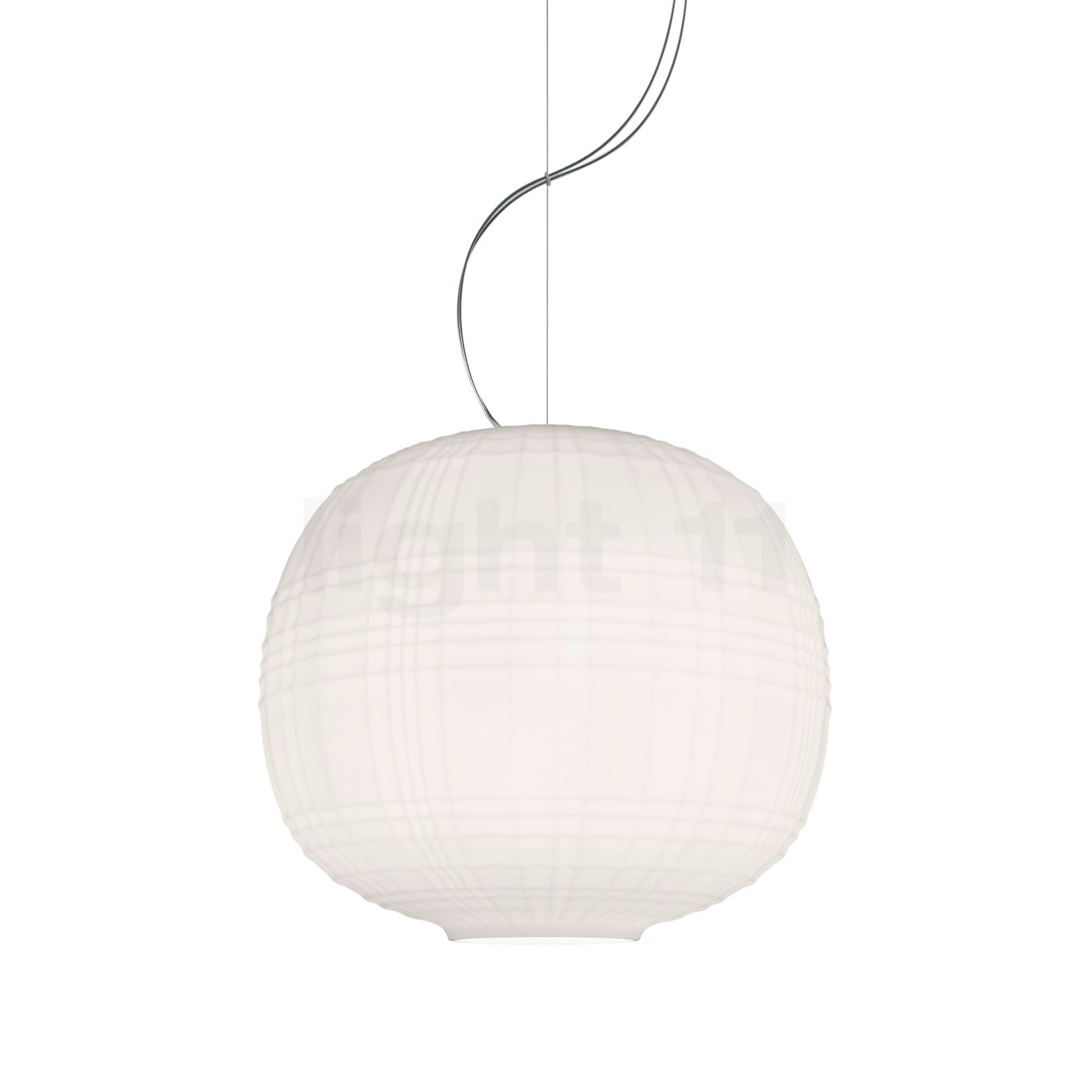 Foscarini Tartan Sospensione LED, weiß - dimmbar FN273007LD_10