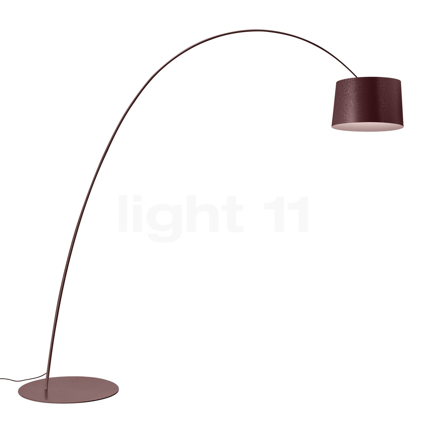 Foscarini Twiggy Elle Bogenleuchte LED, burgunder FN159013_68