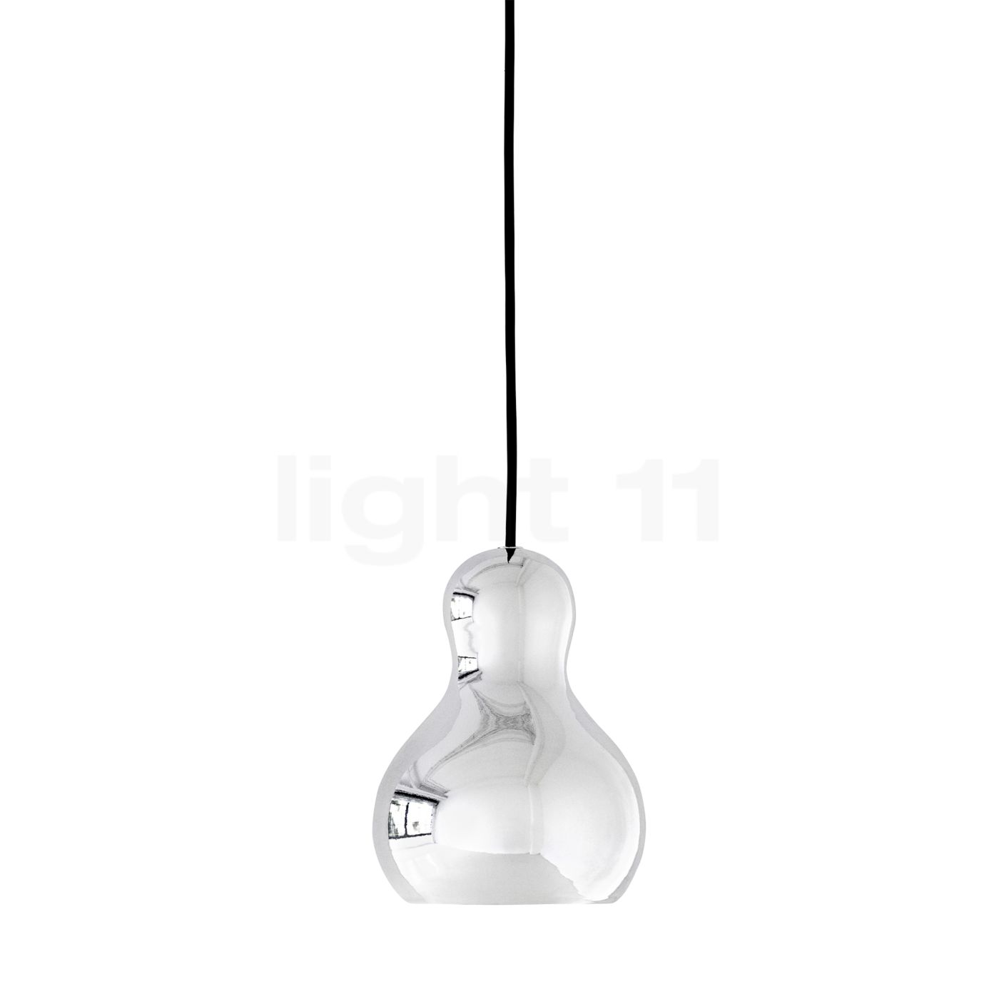 Fritz Hansen Calabash Pendelleuchte, silber - 15,8 cm 14017172