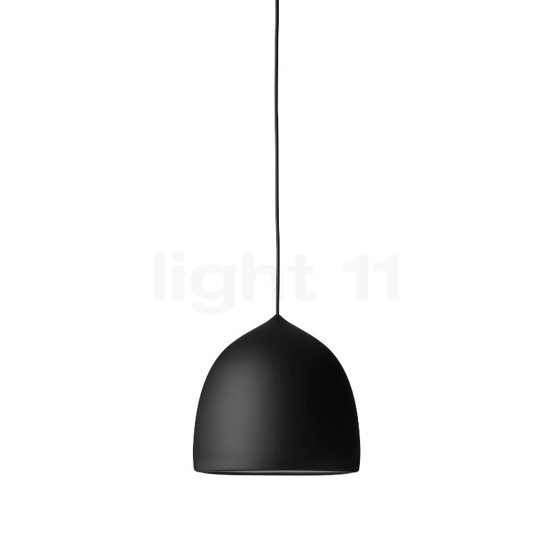 Fritz Hansen Suspence Pendelleuchte, schwarz - 24 cm , Lagerverkauf, Neuware 54400508