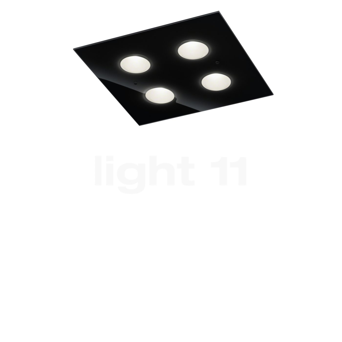 Helestra Nomi Deckenleuchte LED, schwarz - 38 cm 5-5058.22