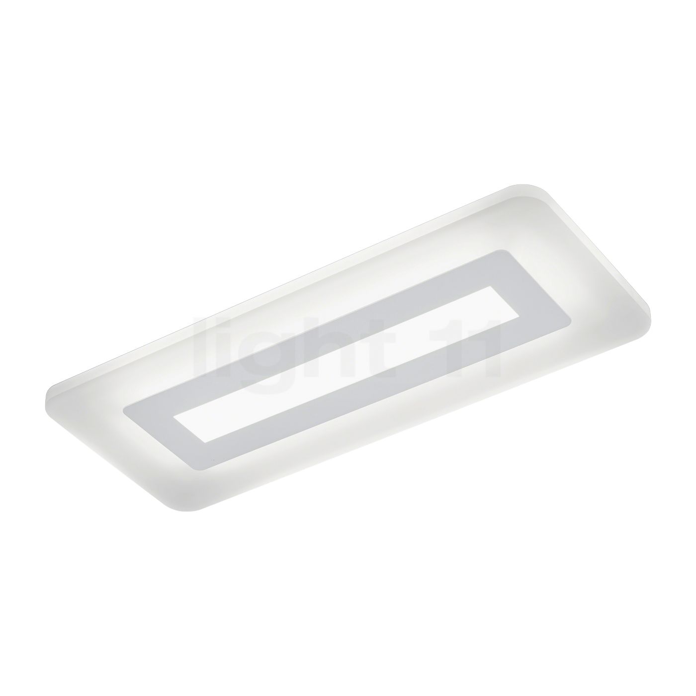 Helestra Wes Deckenleuchte LED, weiß - 60 x 25 cm 25/1665.07