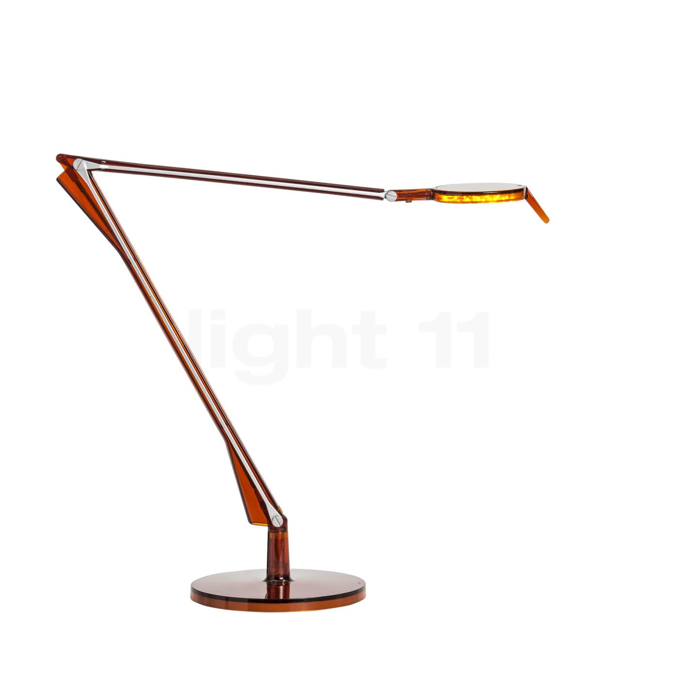 Kartell Aledin Tec Tischleuchte LED, Bernstein 09190AM