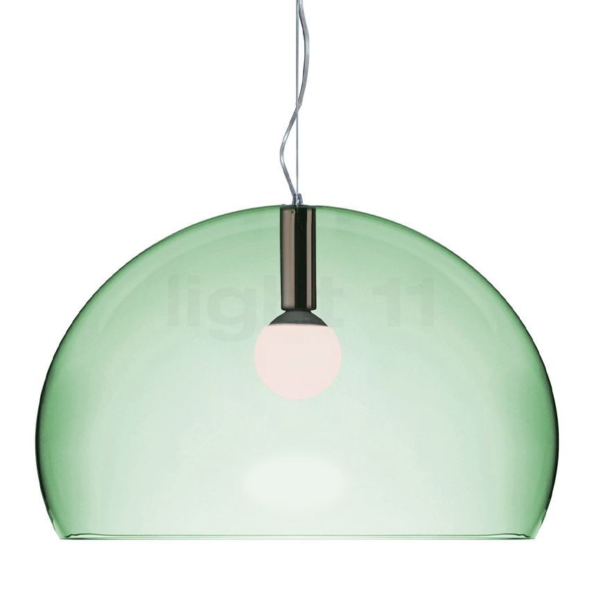 Kartell Big FL/Y Pendelleuchte, salbeigrün 09058K9