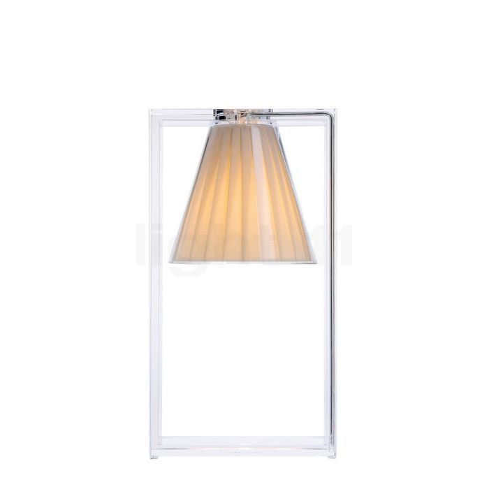 Kartell Light-Air Tischleuchte, Stoff beige 09110BE