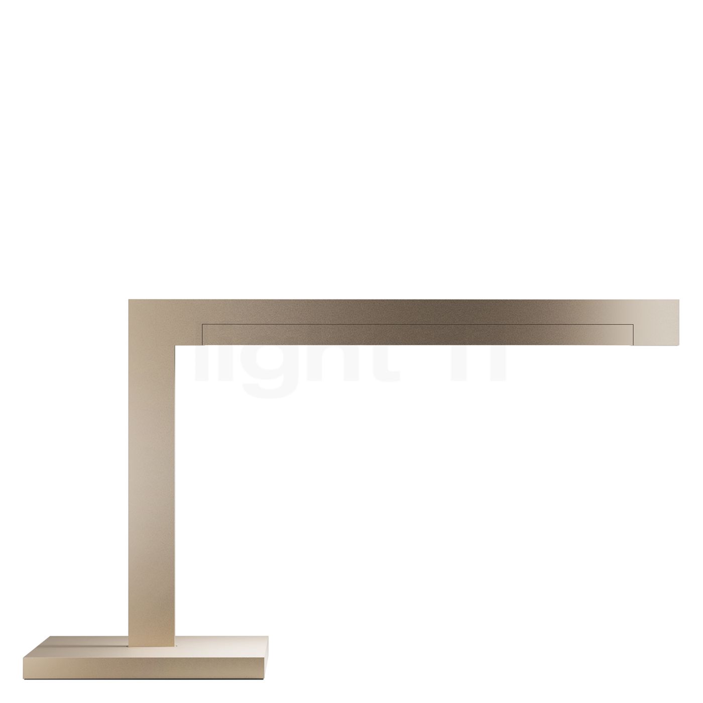 Light Point Inlay T2 Linear Tischleuchte LED, gold/gold 900052