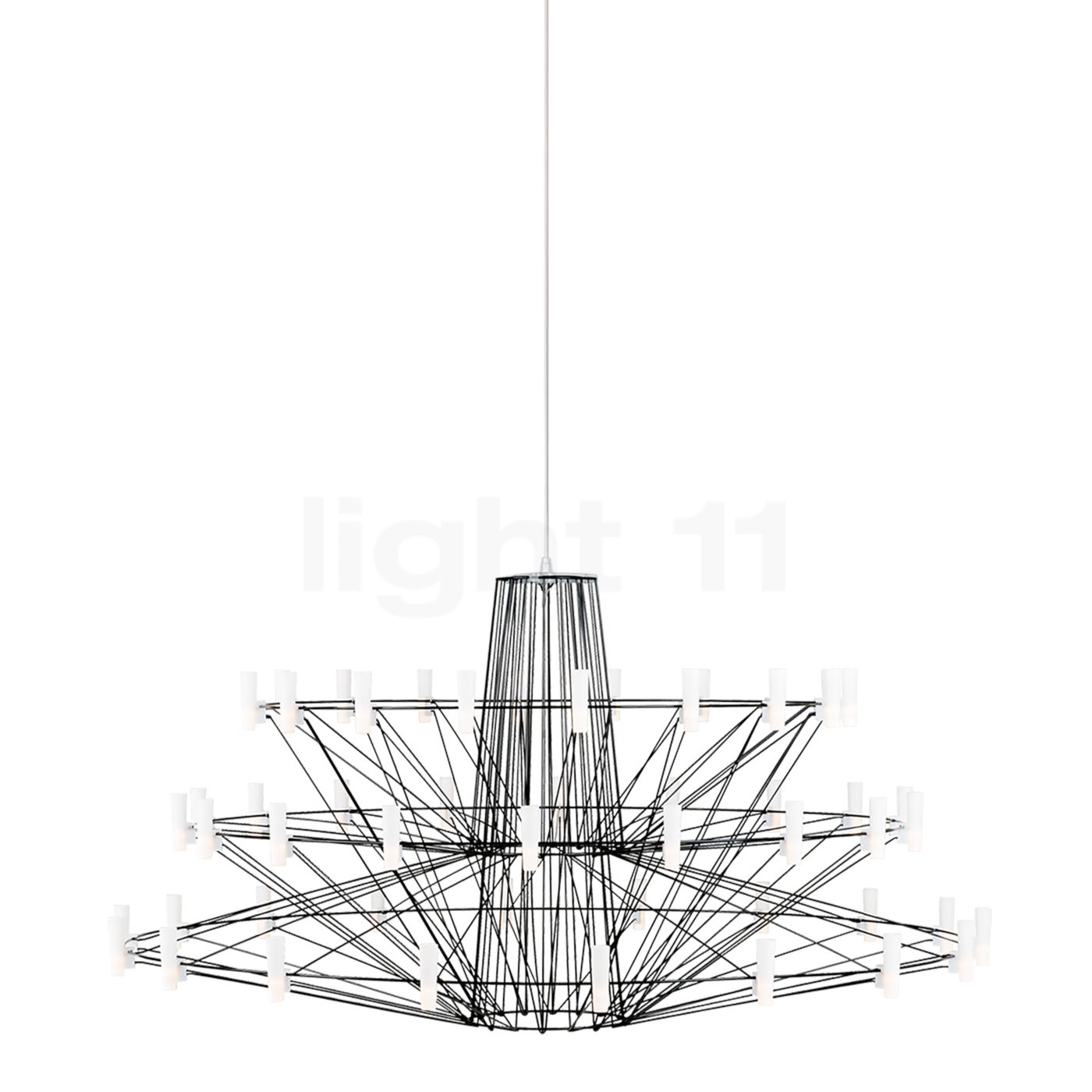 Moooi Coppélia Kronleuchter LED, schwarz satiniert - large 8718282295817