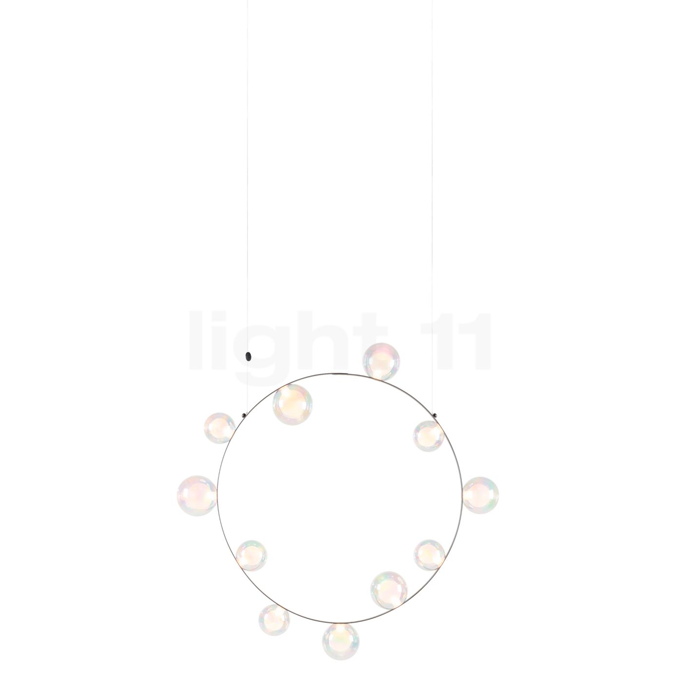 Moooi Hubble Bubble Pendelleuchte LED, klar, 99 cm 8718282351278+8718282351858