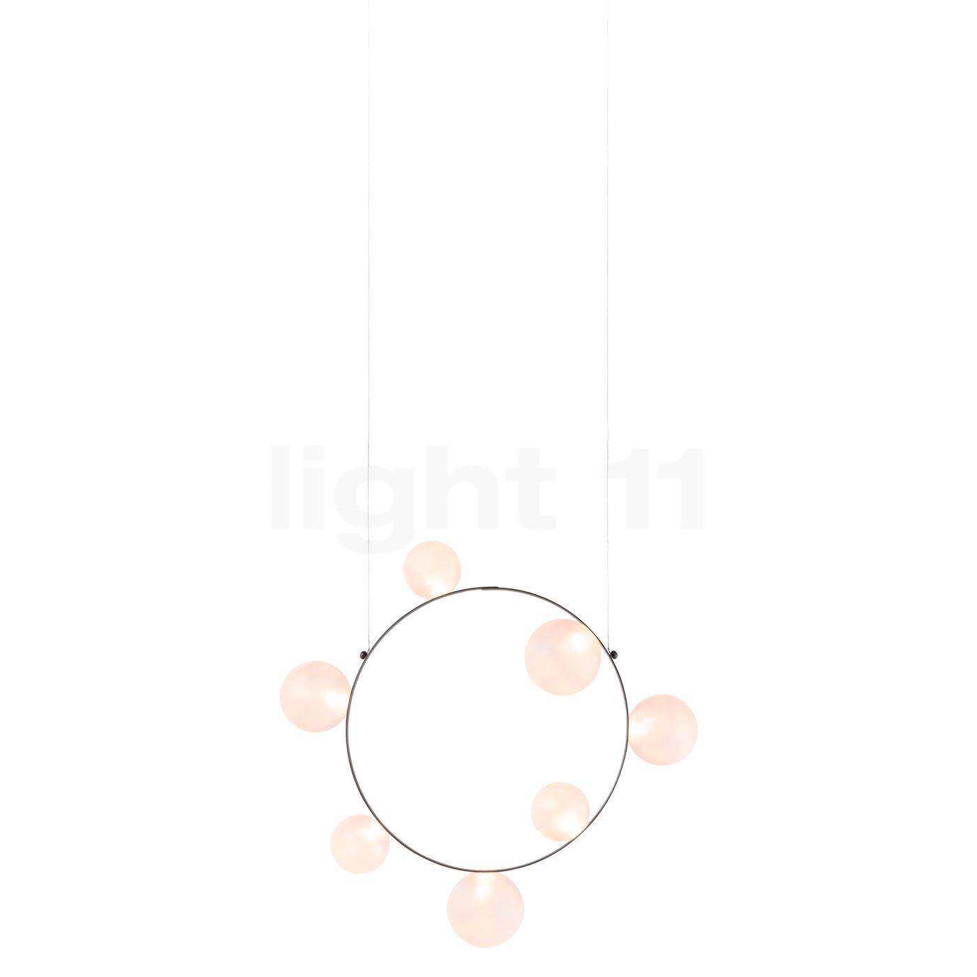 Moooi Hubble Bubble Pendelleuchte LED, satiniert, 73 cm 8718282351261+8718282351841