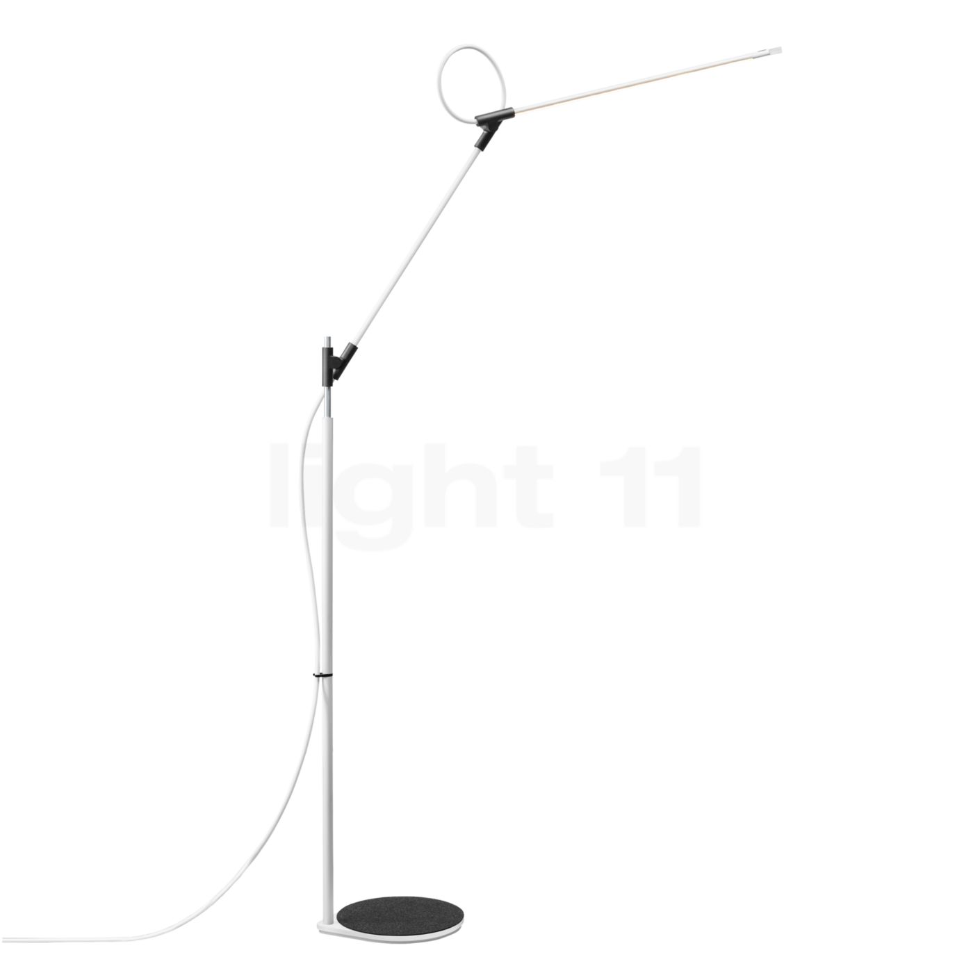 Pablo Designs Superlight Stehleuchte LED, weiß SUPE-FLR-WHT-EU