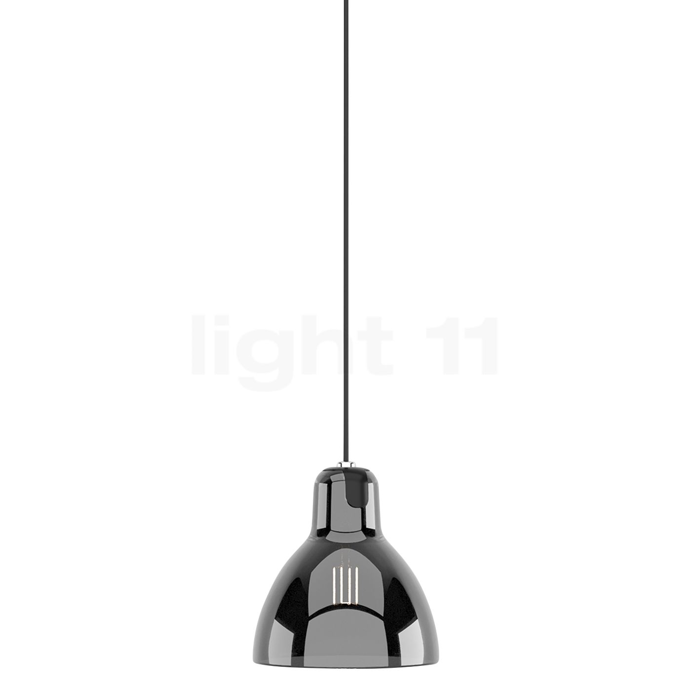 Rotaliana Luxy Pendelleuchte, schwarz/rauch 1LXH501331ZR0