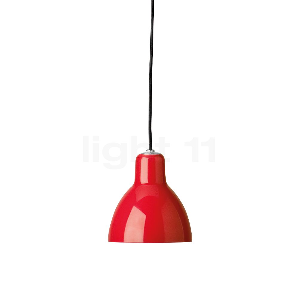 Rotaliana Luxy Pendelleuchte, schwarz/rot 1LXH5N0430ZR0