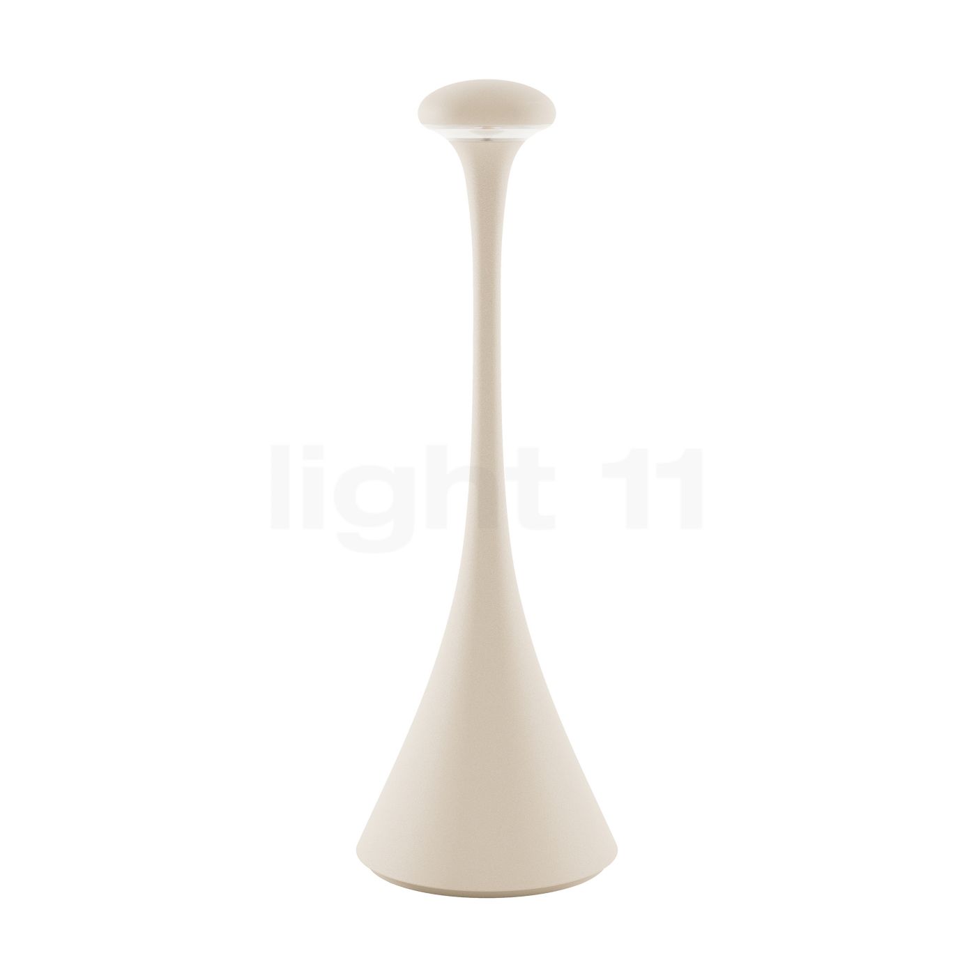 Sigor Nudrop Akkuleuchte LED, beige 4540401