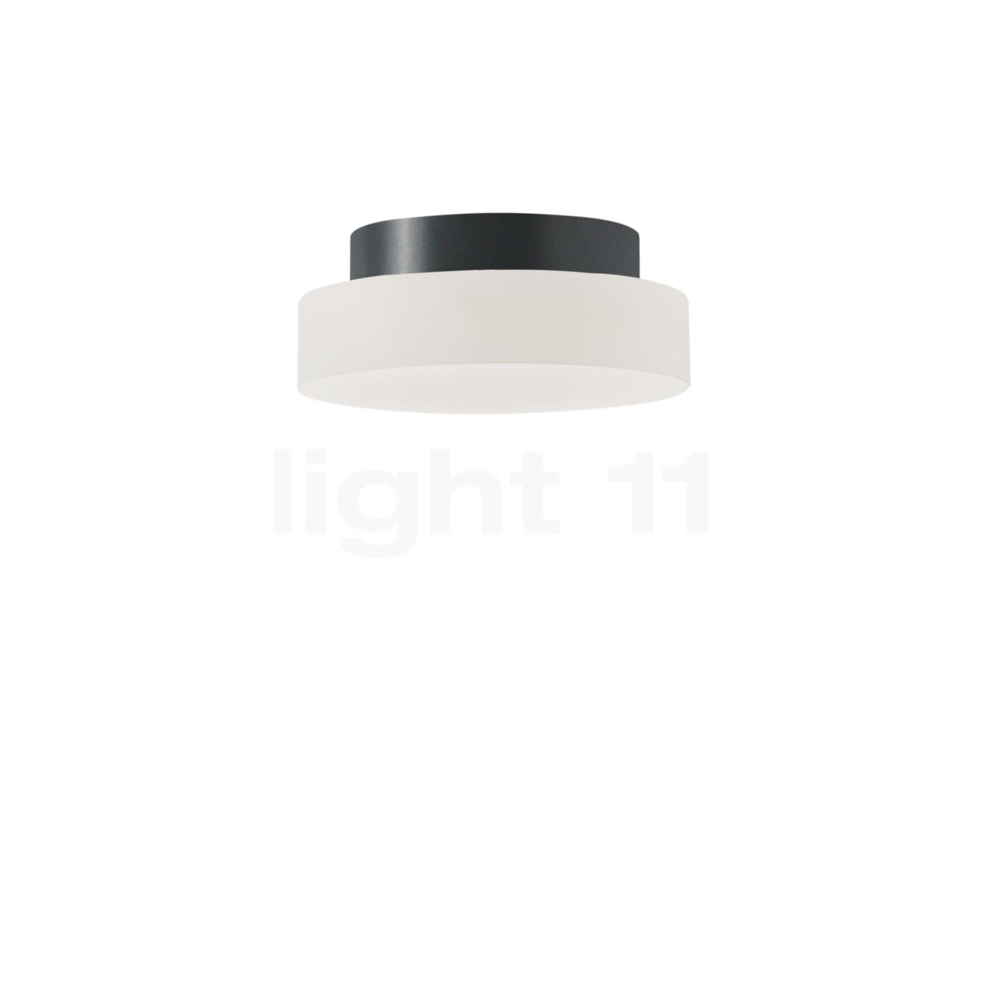 Top Light Allround Flat Deckenleuchte LED, anthrazit - ø12 cm - ip20 7-2221212-23