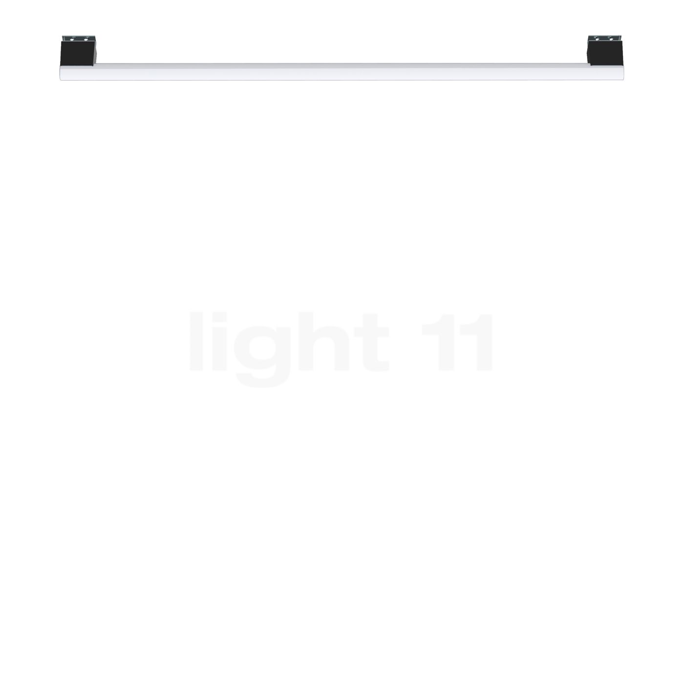 Top Light Two Socket Fix Spiegelleuchte, schwarz matt 2-0412-LED-02