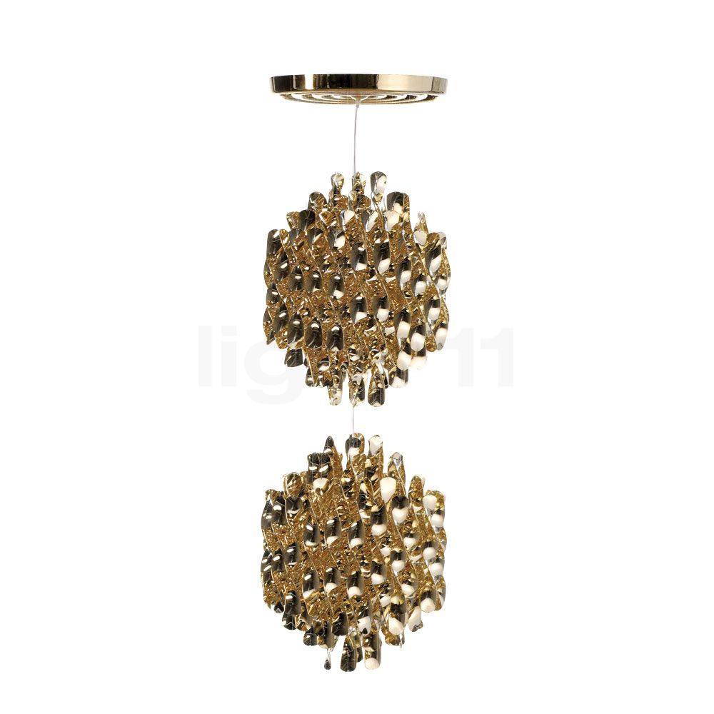 Verpan Spiral SP2 Pendelleuchte, gold 112588