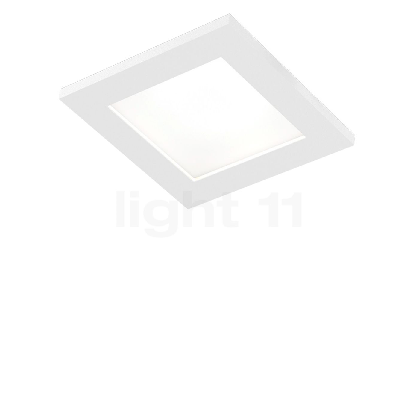 Wever & Ducré Luna Square 1.0 Einbaustrahler LED, weiß 114988W5