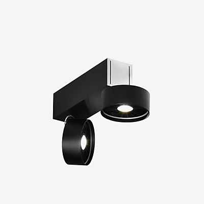 Absolut Lighting Basica Decken-/Wandleuchte 2-flammig LED, schwarz