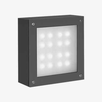 Ares Paola Decken-/Wandleuchte LED, anthrazit, 3.000 K