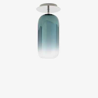 Artemide Gople Mini Deckenleuchte blau/silber günstig online kaufen