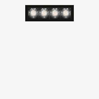 Artemide Sharp Deckeneinbauleuchte LED 4-flammig, schwarz