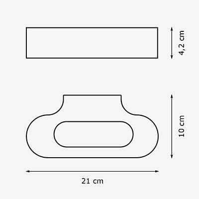 Artemide Talo LED Parete 3000 K, silbergrau - Bild 4