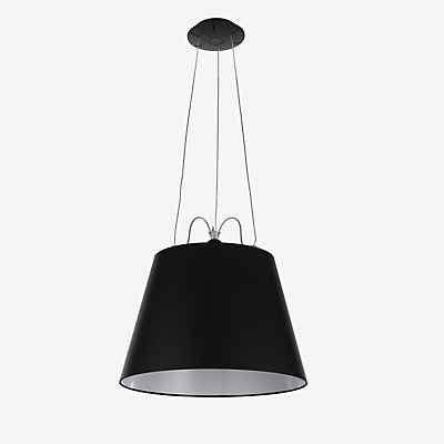 Artemide Tolomeo Mega Sospensione, gestell schwarz/schirm schwarz - ø52 cm günstig online kaufen