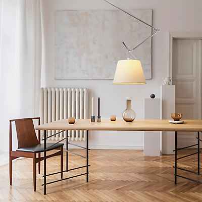 Artemide Tolomeo Sospensione Decentrata, Pergament - ø42 cm günstig online kaufen