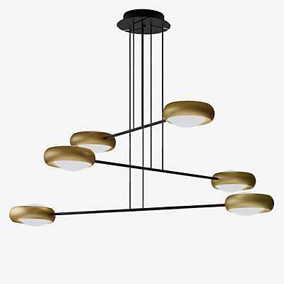 B.lux Ring S6 Pendelleuchte, messing