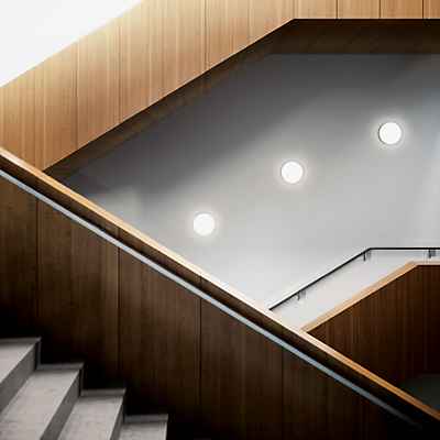 Bega 33681 - Decken-/Wandleuchte LED, silber günstig online kaufen