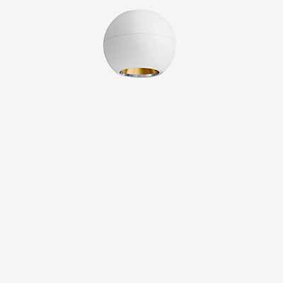 Bega 50856 - Studio Line Deckenleuchte LED, weiß/messing matt - 3.000 K